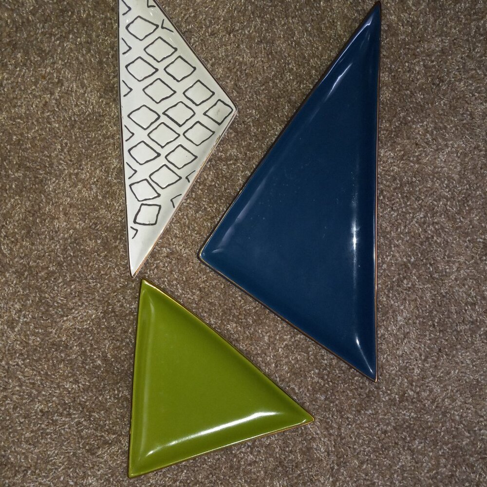 Room Essentials SET of 3 ceramic trays